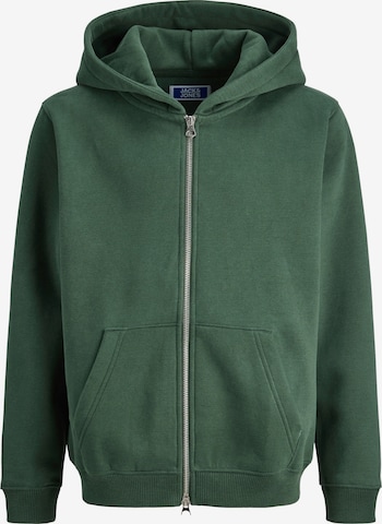 Giacca di felpa 'Bedford' di Jack & Jones Junior in verde: frontale