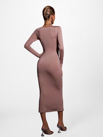 Mew Mews Kleid 'Kaison' in Braun