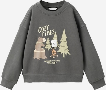 MANGO KIDS Collegepaita 'EMARSH' värissä harmaa: etupuoli