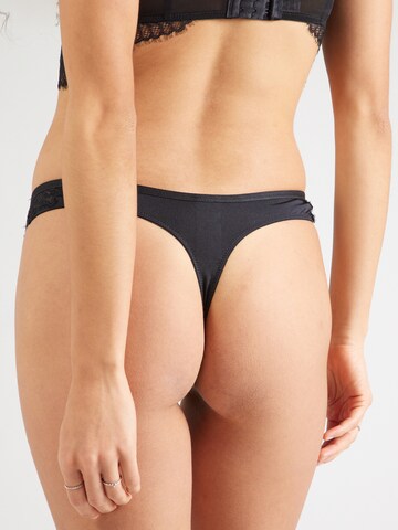 Hunkemöller Stringi 'Char' w kolorze czarny