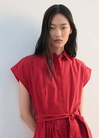 MANGO Blusenkleid 'Pupi-h' in Rot