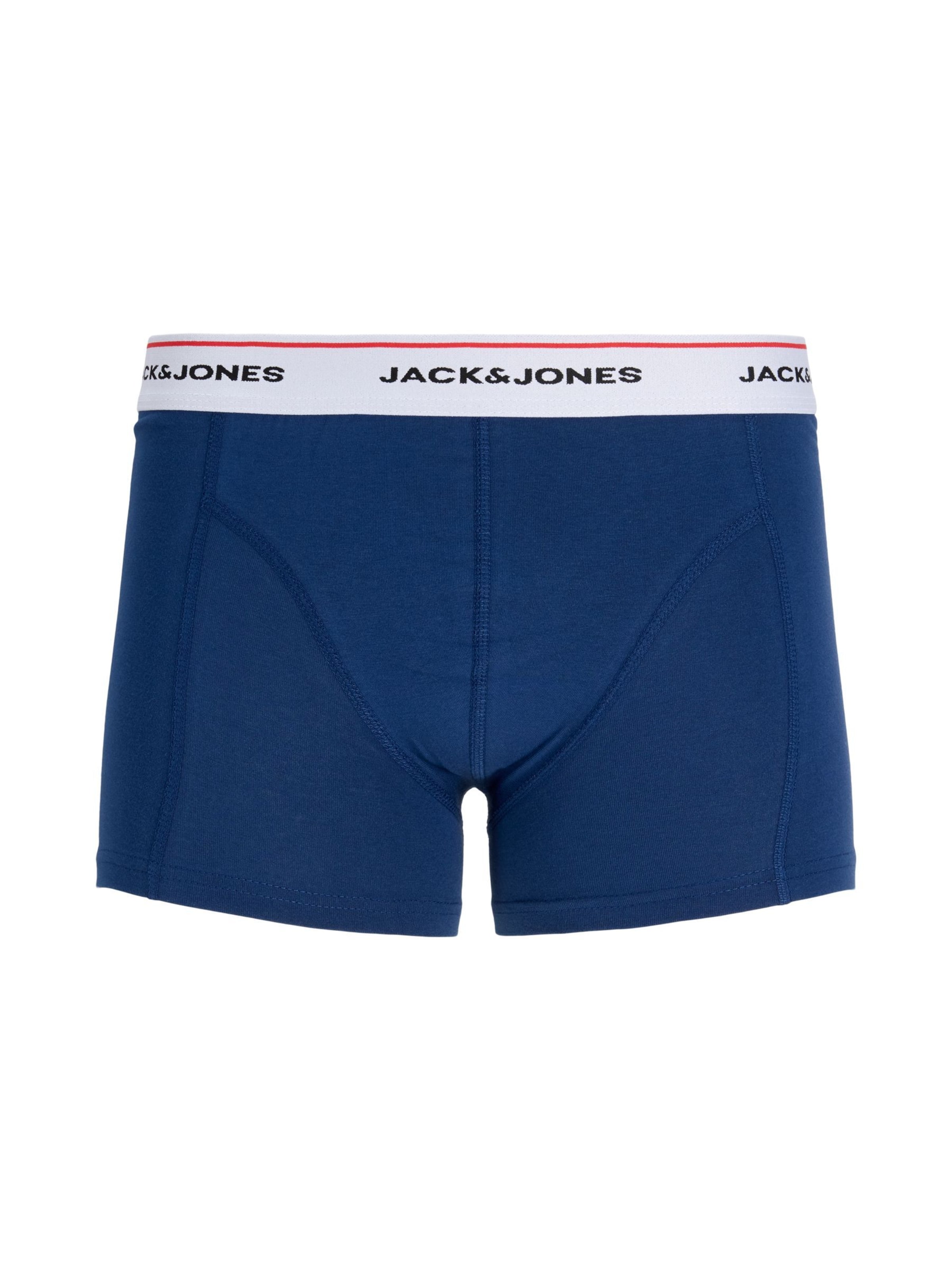 JACK & JONES - Calzoncillo boxer en azul