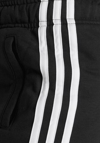 ADIDAS SPORTSWEAR Tapered Workout Pants 'Essentials' in Black