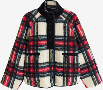 Next Fleecetakki värissä punainen: etupuoli