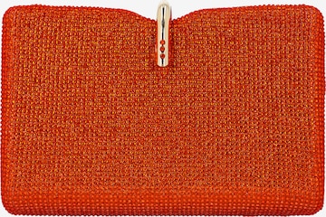 usha BLACK LABEL Clutch in Orange: front