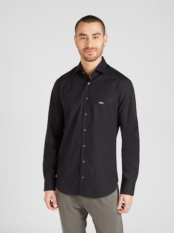 Michael Kors Regular fit Button Up Shirt in Black: front