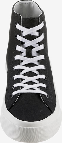 Tommy Jeans High-Top Sneakers in Black