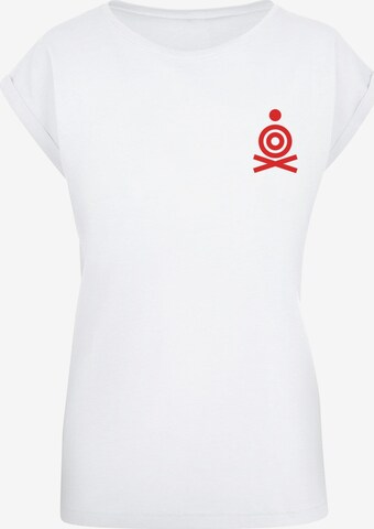 Merchcode Shirt 'TORC - Street Food' in White: front