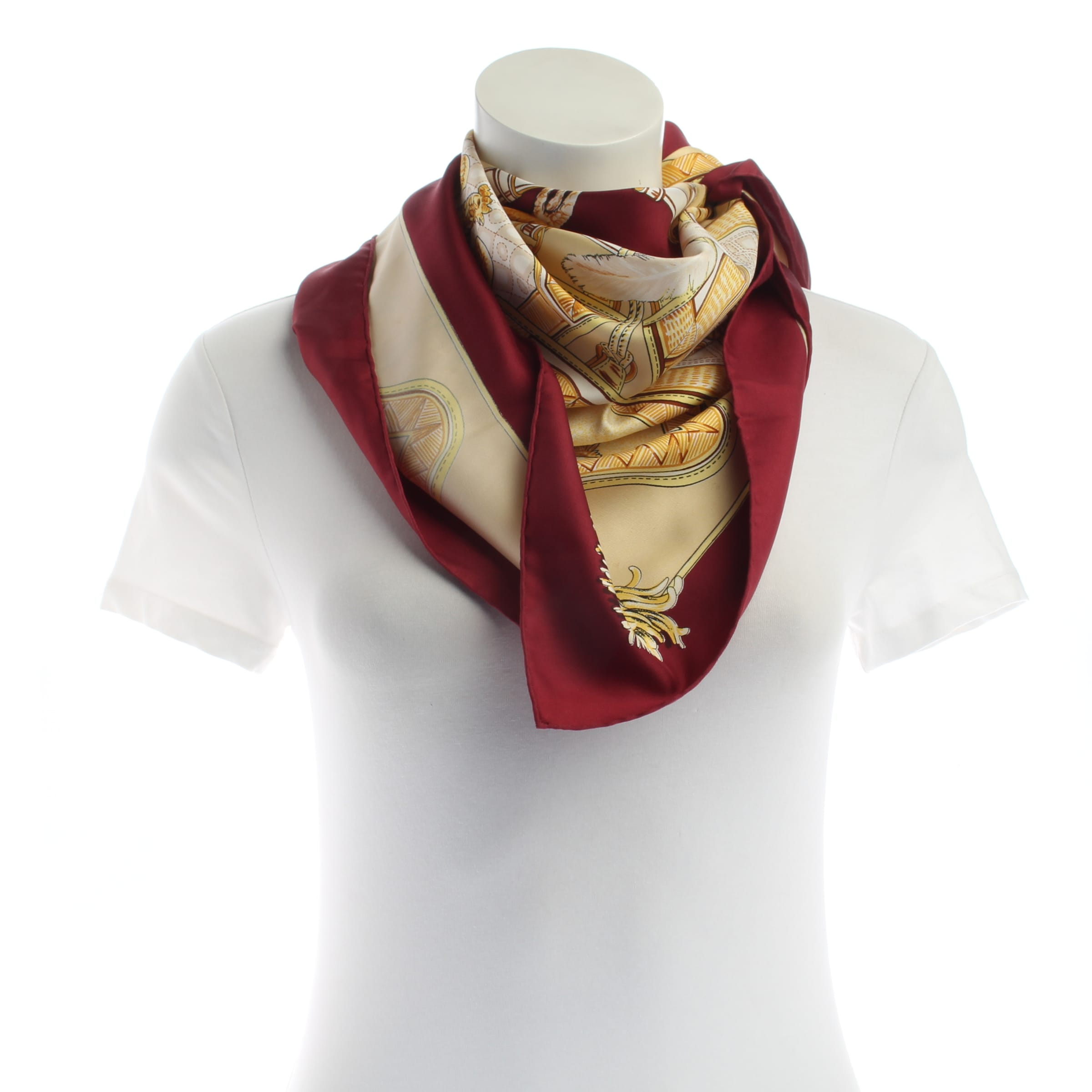 HERMÈS Tuch One Size in Mischfarben: Vorderseite