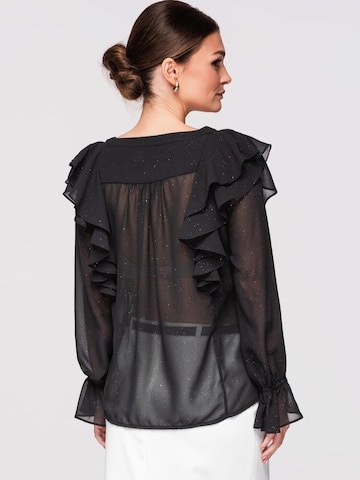 Chemisier Ombre en noir