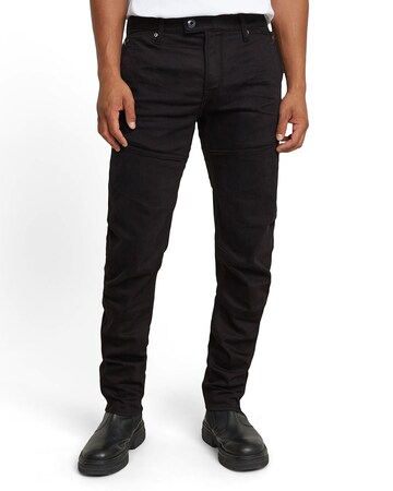 G-STAR Slimfit Jeans in Schwarz: Vorderseite