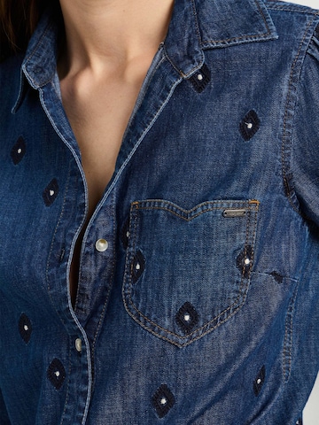 Chemisier 'Macie' Pepe Jeans en bleu