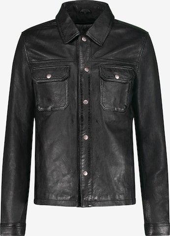 URBAN 5884® Between-Season Jacket 'Dante' in Black: front