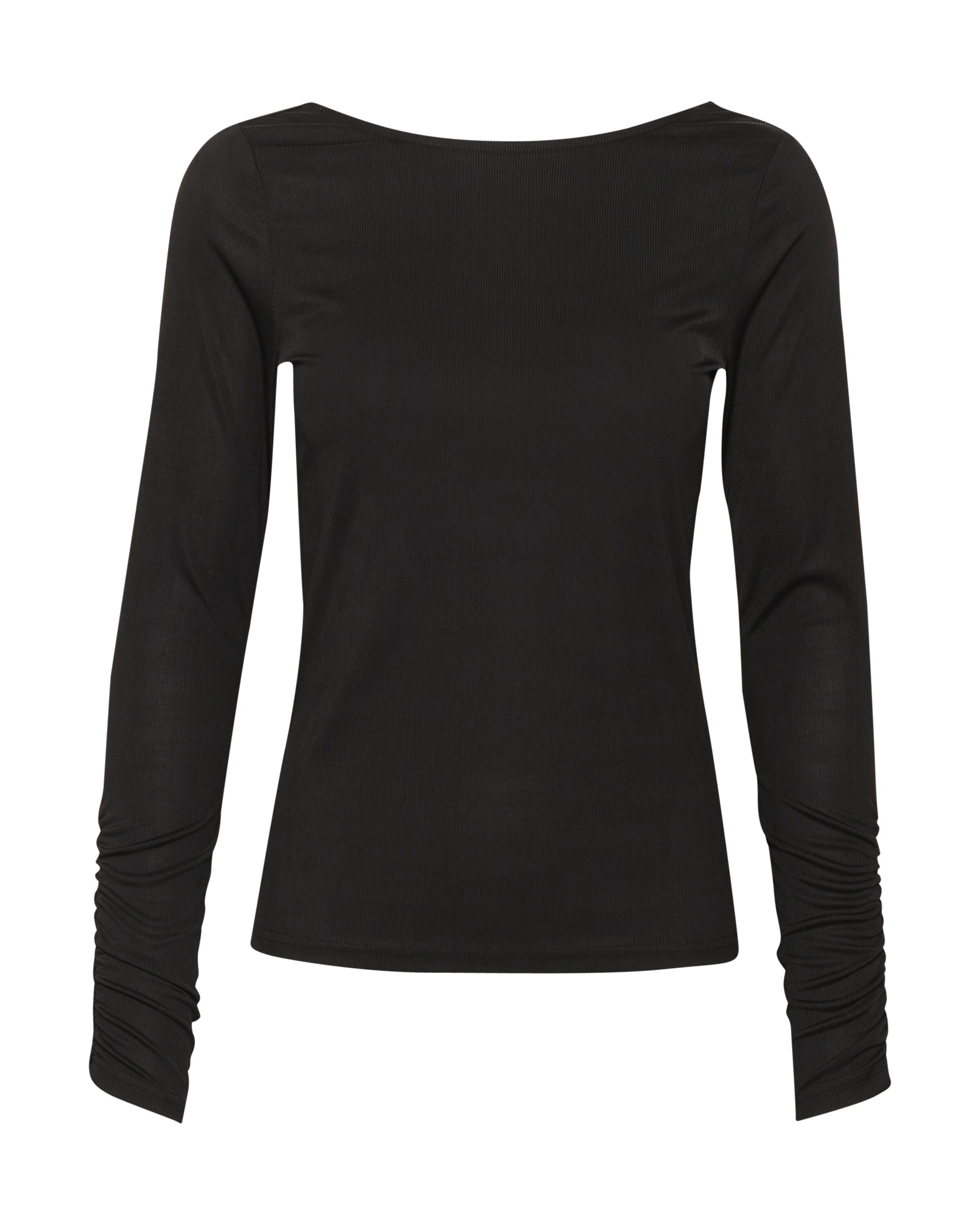 Kaffe Majica 'Rebecca' | črna barva: sprednja stran