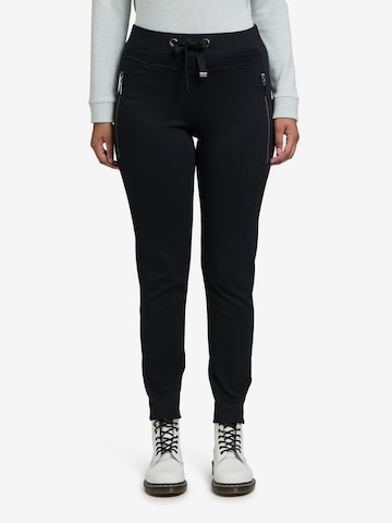 juoda Cartoon Standartinis Kelnės: priekis