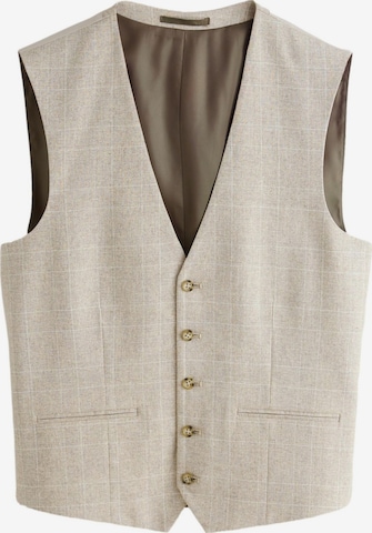 Next Anzugweste in Beige: Vorderseite
