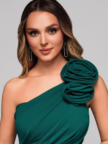 Ombre Evening dress in Green