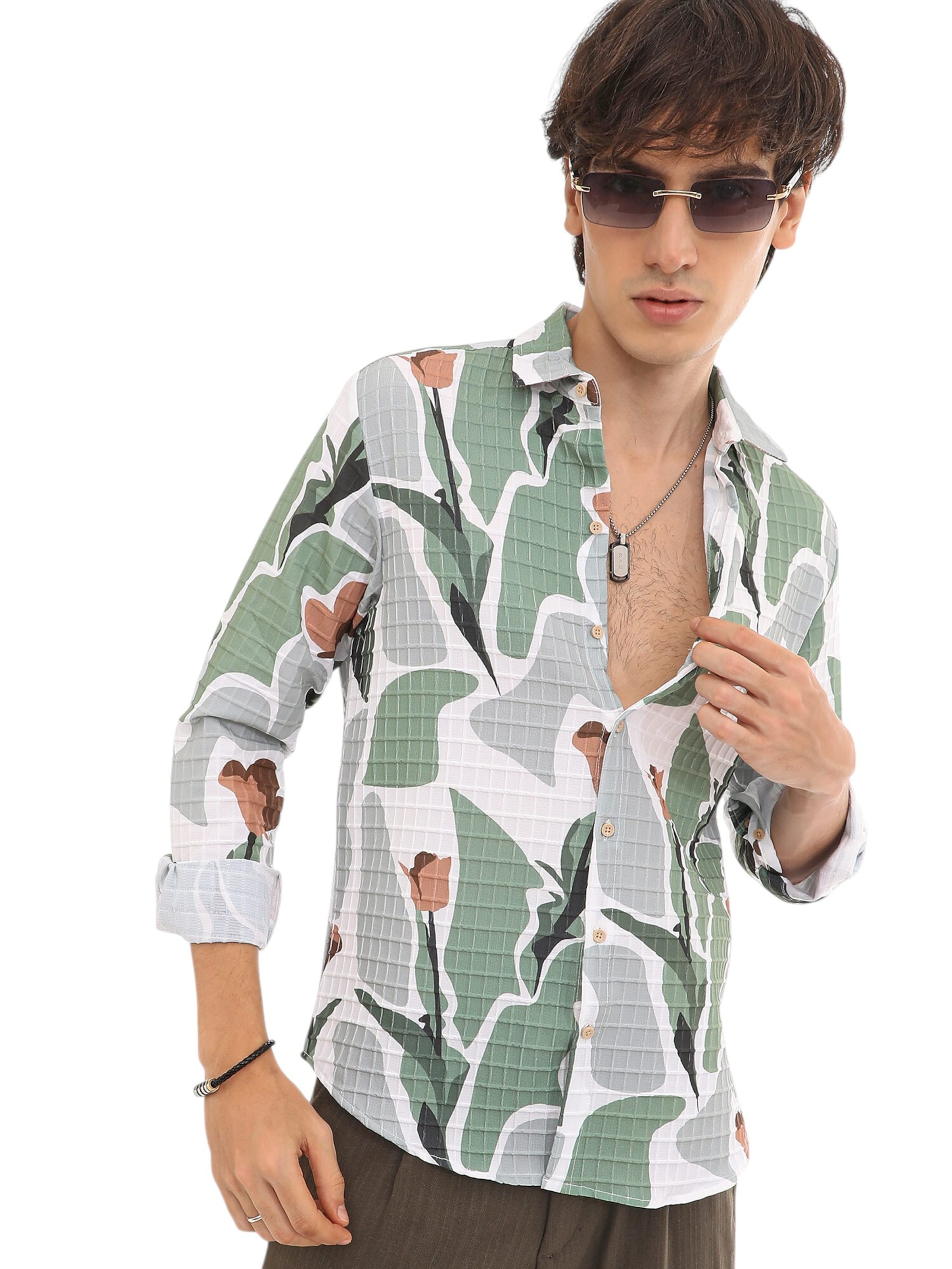 Campus Sutra Rovný strih Košeľa 'Lilliana' - Biela