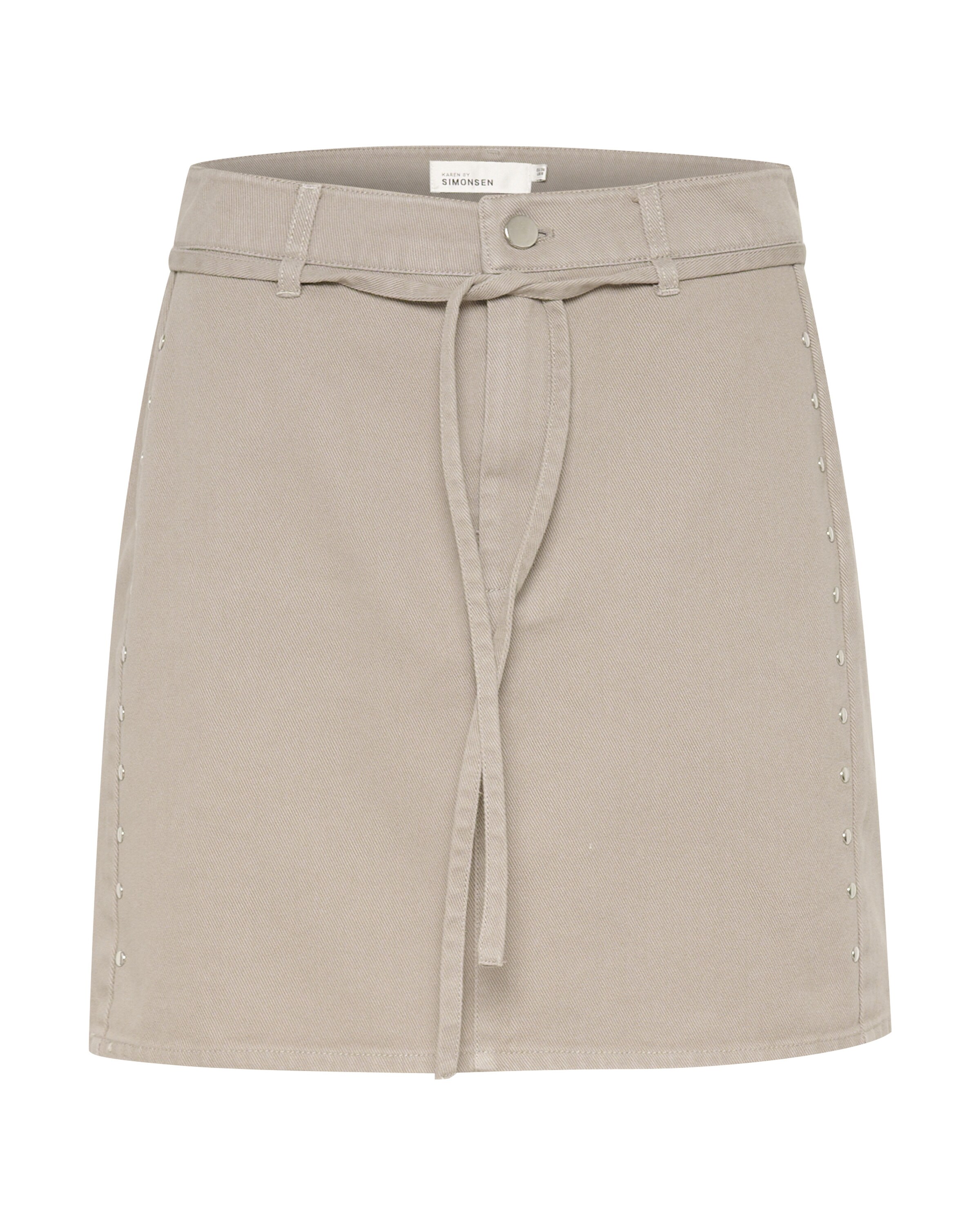 KAREN BY SIMONSEN Rock 'Unique' in Beige: Vorderseite