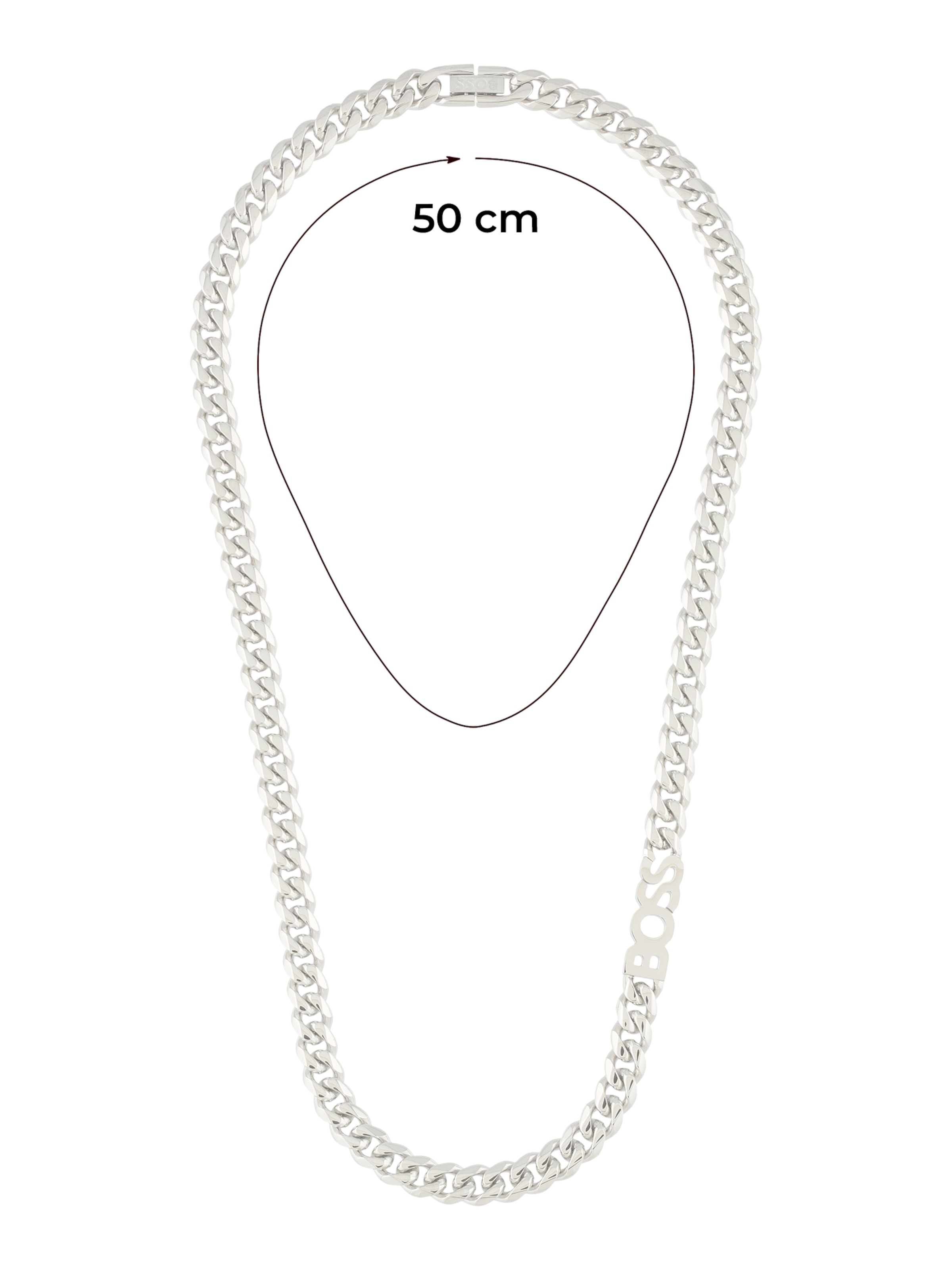 BOSS Цепочка 'Kassy' в Серебристый