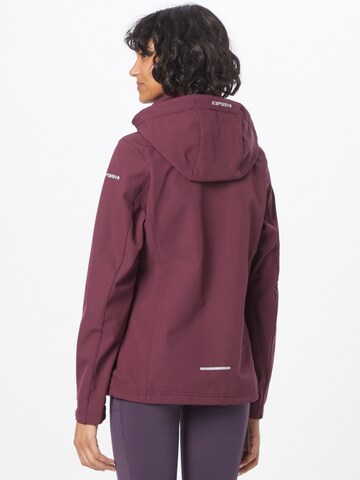 ICEPEAK - Chaqueta de montaña 'BRENHAM' en rojo