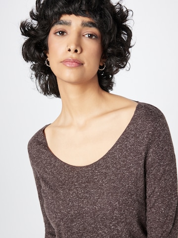 VERO MODA Shirt 'Lua' in Brown