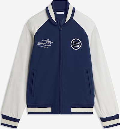 TOMMY HILFIGER Collegetakki 'Nautical' koossa S värissä laivastonsininen / valkoinen, Tuotenäkymä