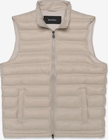 Matinique - Chaleco 'MASalvatore' en gris: frente