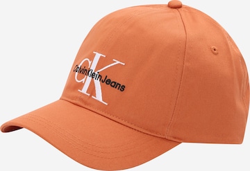 Casquette Calvin Klein Jeans en orange : devant