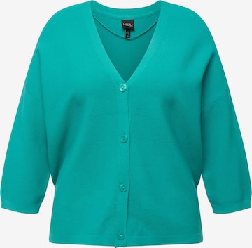 Cardigan Ulla Popken en vert : devant