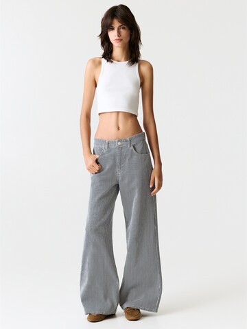 Pull&Bear Bő szár Farmer - kék