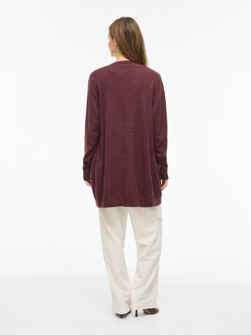 Cardigan 'VIRil' VILA en rouge
