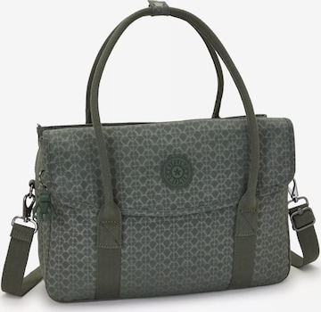 KIPLING - Mala de ombro 'Superworker' em cinzento