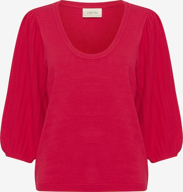 Pullover 'Villea' di Cream in rosso: frontale