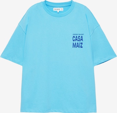 Pull&Bear Paita 'TACOS' koossa XS värissä taivaansininen / katkero, Tuotenäkymä