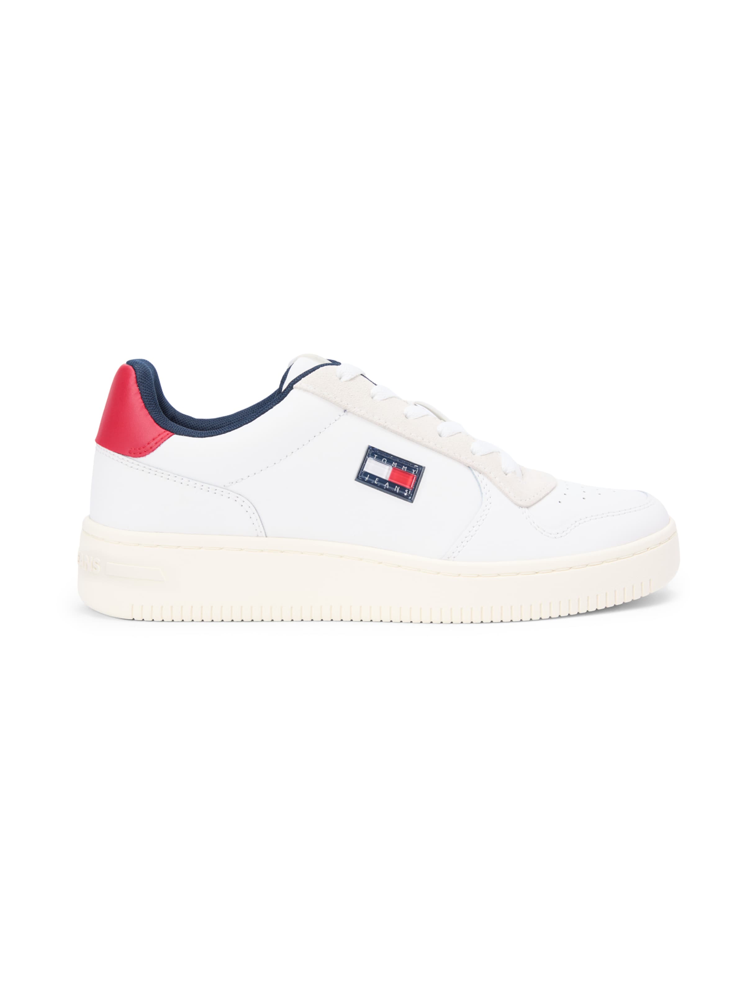 Tommy Jeans Tenisky 'RETRO BASKET' – bílá