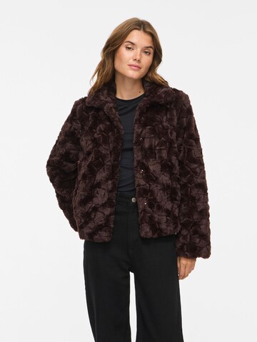 VILA Between-season jacket 'Dorte' in Brown: front