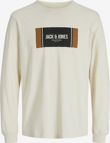 JACK & JONES Shirt 'JJHAYATO' in Wit: voorkant