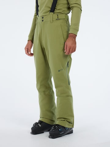PROTEST Regular Workout Pants 'PRTMIKADO' in Green