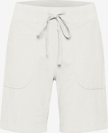 Loosefit Pantalon 'Naya' Kaffe en blanc : devant