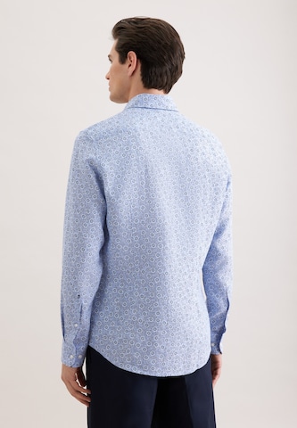 SEIDENSTICKER Slim fit Button Up Shirt in Blue