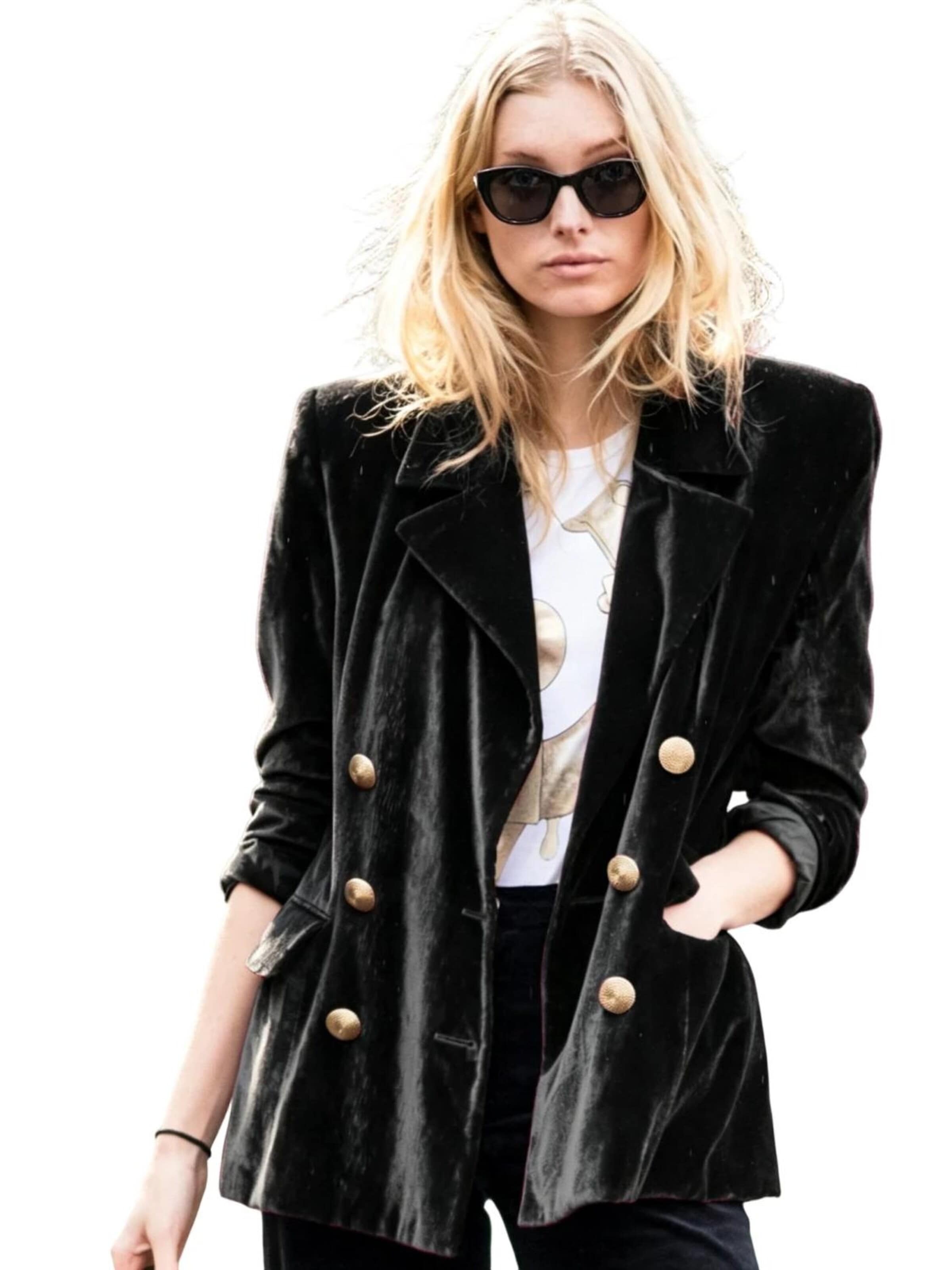 Yesfashion Blazer‌‌‌‌‌‌‌ in Schwarz: Vorderseite