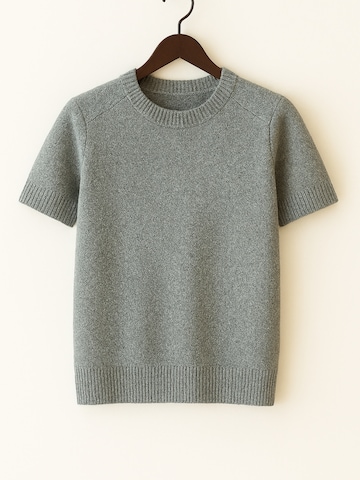 WEARABLE STORIES Sweater 'Nina' in Grey: front