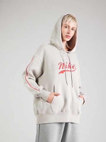 Nike Sportswear Sweatshirt 'PHNX FLC' in Grey: front