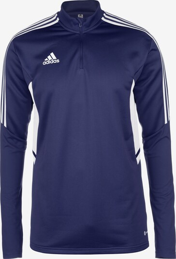 ADIDAS PERFORMANCE Sportsweatshirt 'Condivo 22' in de kleur Donkerblauw / Wit, Productweergave