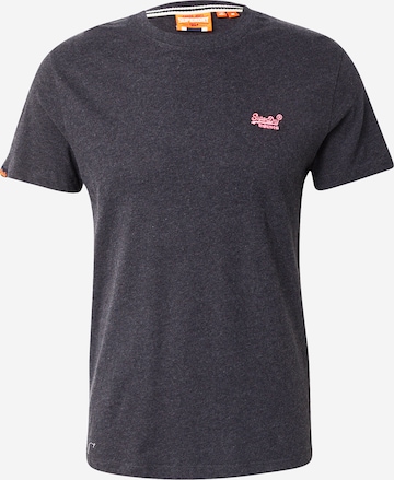 Superdry Tričko 'Essential' - Čierna: predná strana