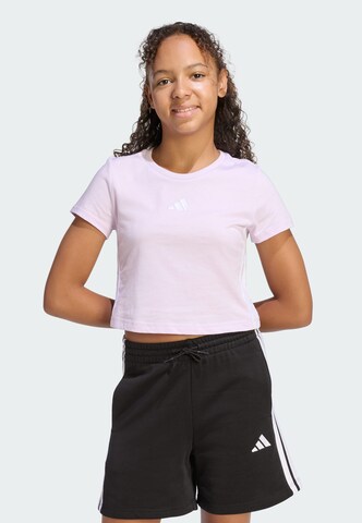 ADIDAS SPORTSWEAR Functioneel shirt 'Essentials' in Lila: voorkant