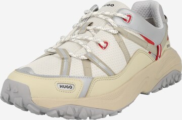 HUGO - Zapatillas deportivas bajas 'GO1ST' en beige: frente
