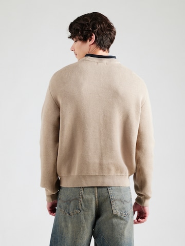 WEEKDAY - Jersey 'Emilio' en beige