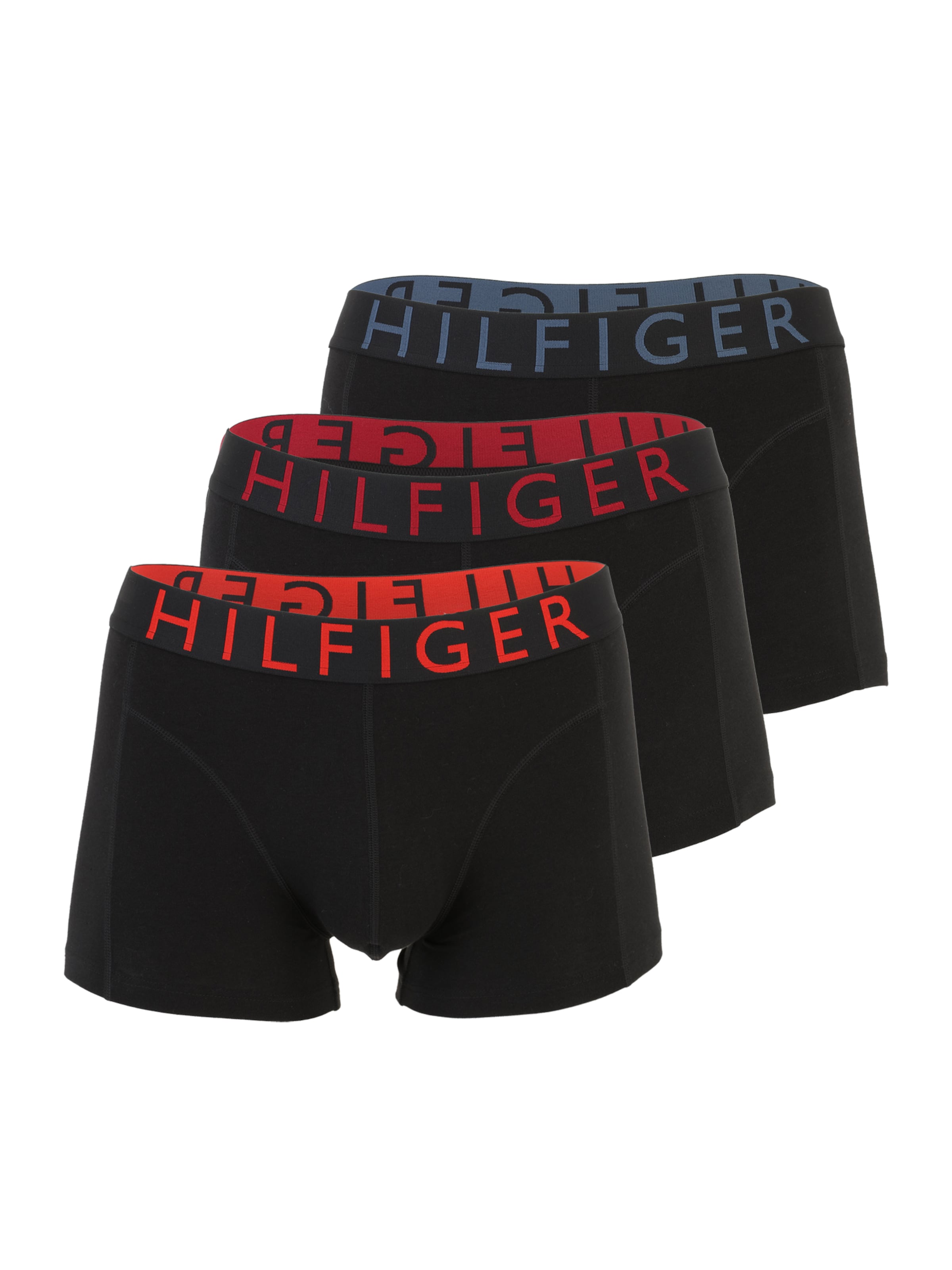 TOMMY HILFIGER Boxershorts i blå / röd / svart, Produktvy